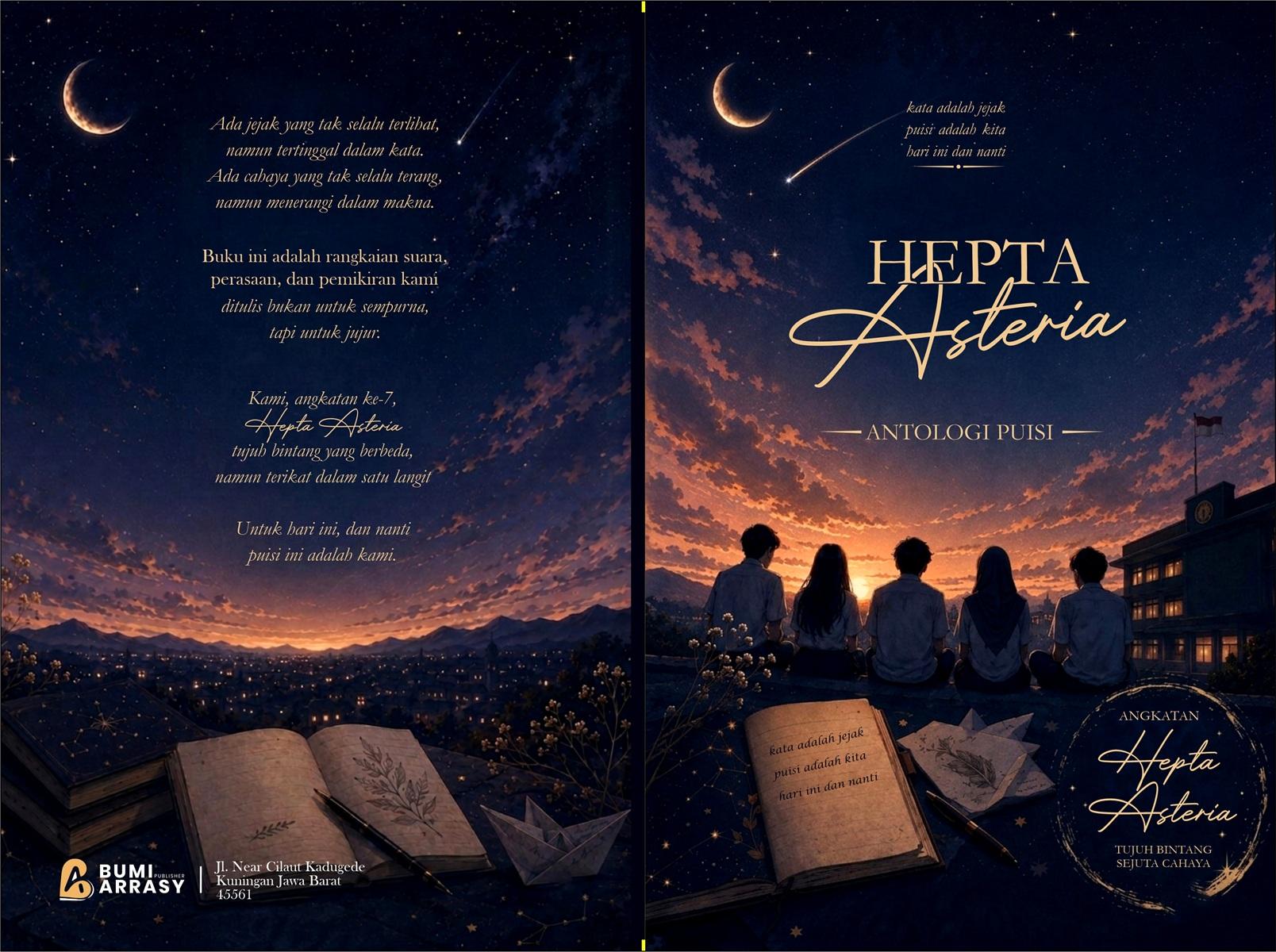 Penerbitan Buku "Hepta Asteria"